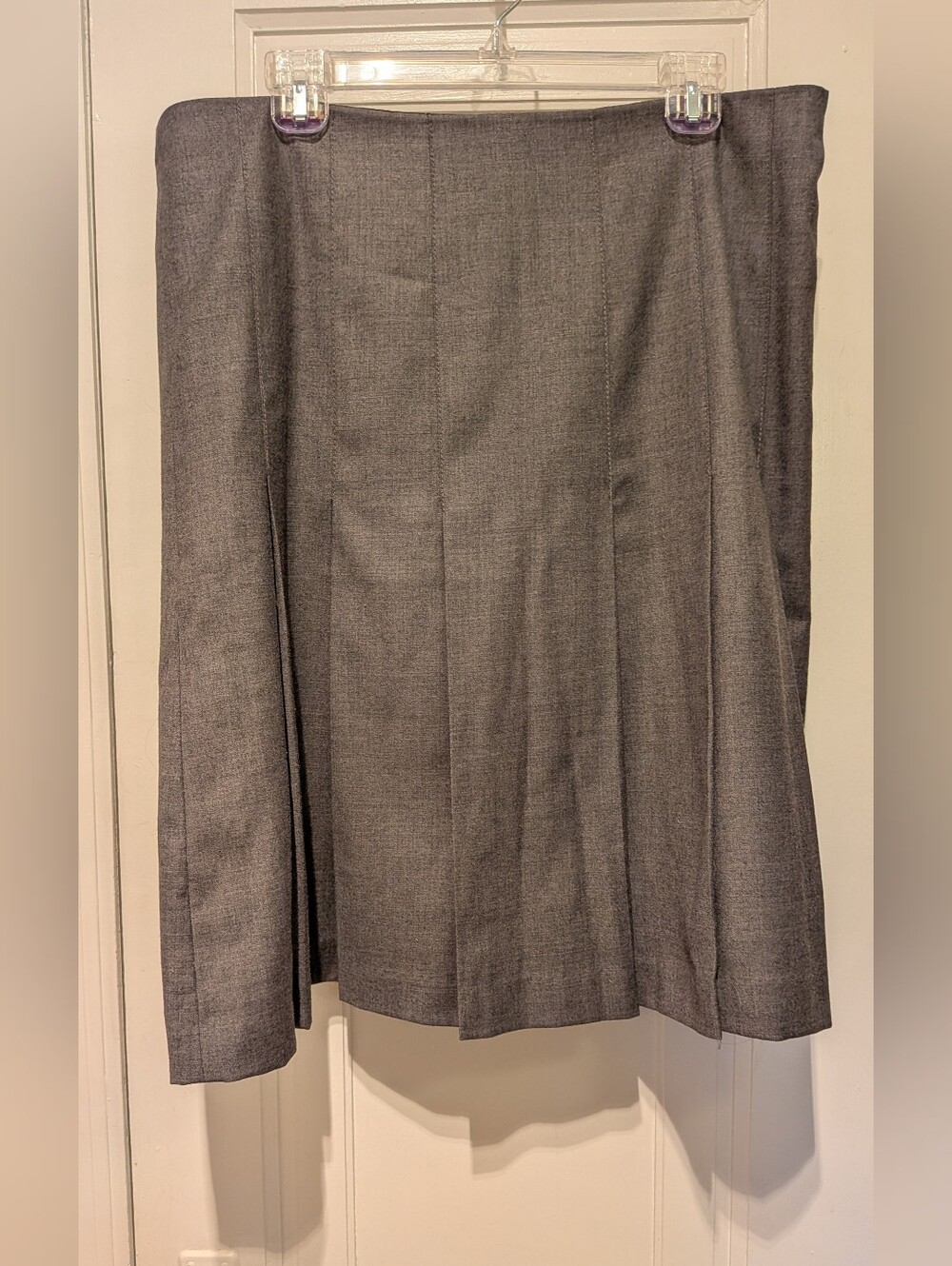 Banana Republic Gray A-Line Skirt